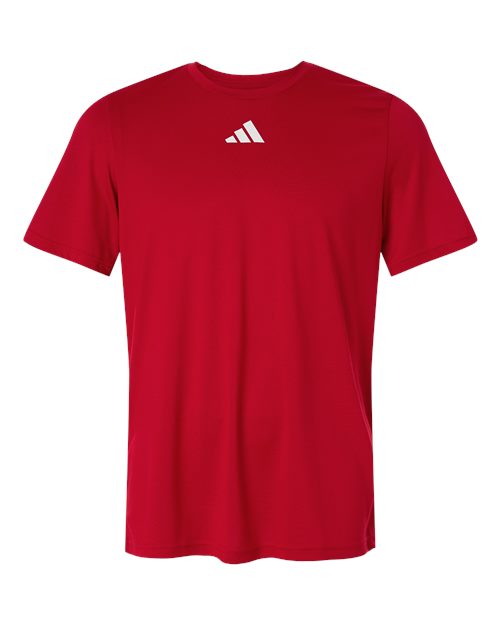 Adidas Men's Pregame T-Shirt - Team Power Red/ White