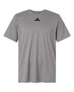 Adidas Men's Pregame T-Shirt - Medium Grey Heather/ Black