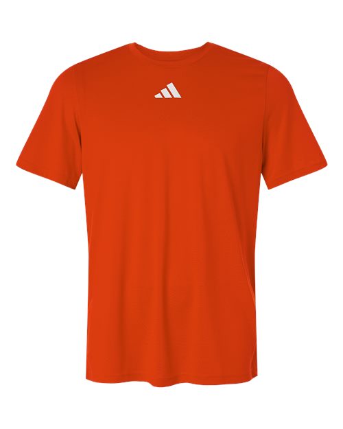 Adidas Men's Pregame T-Shirt - Collegiate Orange/ White