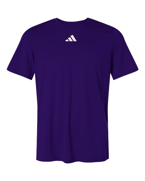 Adidas Men's Pregame T-Shirt - Team Collegiate Purple/ White