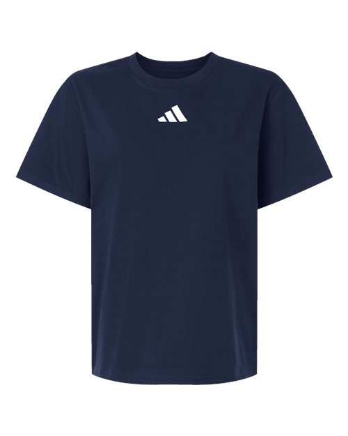 Adidas Women's Fresh T-Shirt - Team Navy Blue/ White