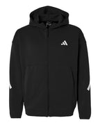 Adidas Men's Z.N.E Full-Zip Hooded Sweatshirt - Black/ White