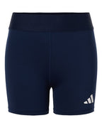 Adidas Women's Techfit Compression Shorts - Team Navy Blue
