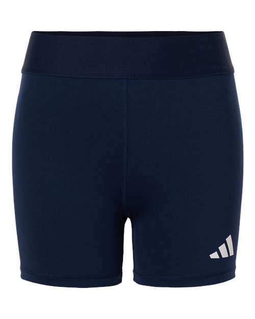 Adidas Women's Techfit Compression Shorts - Team Navy Blue