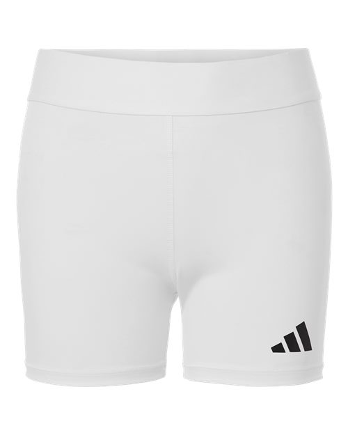 Adidas Women's Techfit Compression Shorts - White