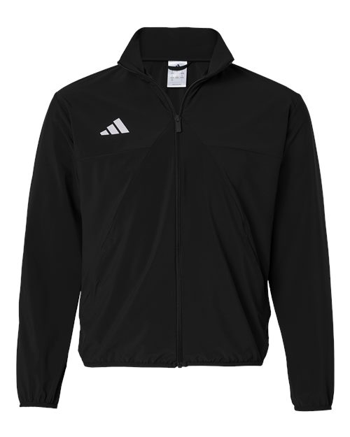Adidas Women's TIRO Woven Full-Zip Track Jacket - Black/ White