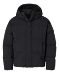 Adidas Men's Helonic Down Puffer Hooded Jacket - Black