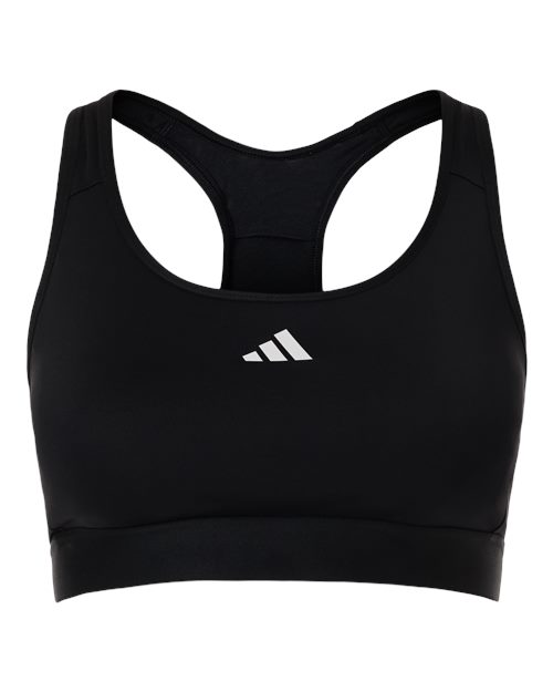 Adidas Women's Techfit Compression Racerback Sports Bra - Black