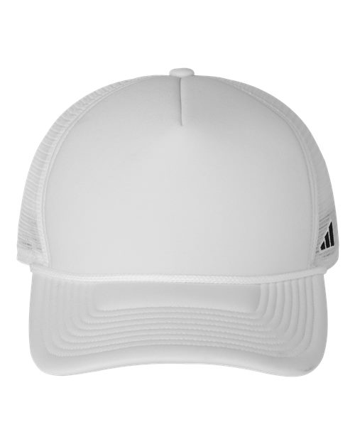 Adidas Fundamental Dispatch Trucker Cap - White/ Black