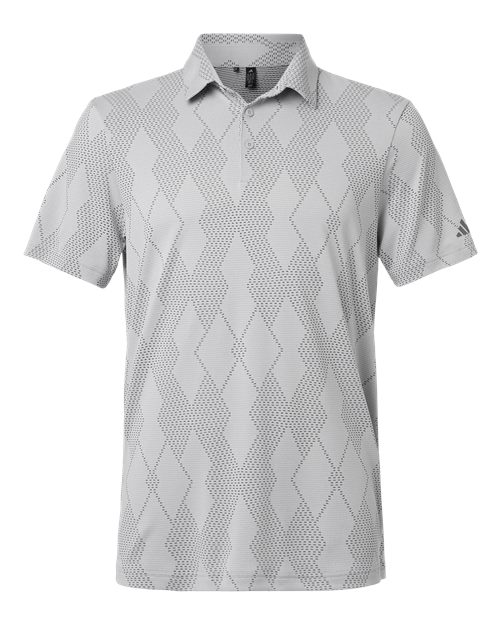 Adidas Men's Ultimate365 Textured Polo - Grey Two
