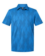 Adidas Men's Ultimate365 Textured Polo - Lucid Ray Blue
