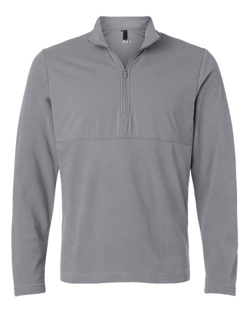 Adidas Men's Ultimate365 Cozy Quarter-Zip Pullover - Grey Three