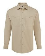 Artisan Collection by Reprime Unisex Utility 2.0 Service Shirt - Stay Khaki