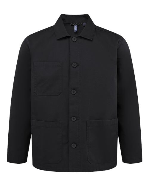 Artisan Collection by Reprime Unisex Utility 2.0 Chore Jacket - Stay Black