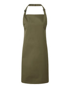 Artisan Collection by Reprime Recycled Bib Apron - Olive