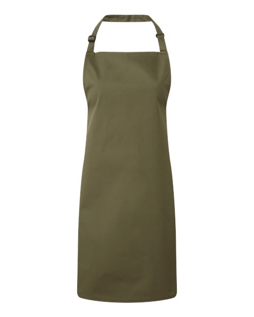 Artisan Collection by Reprime Recycled Bib Apron - Olive