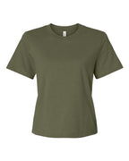 BELLA + CANVAS Women's 6 oz. Heavyweight Tee (Part 1 of 2) - Military Green