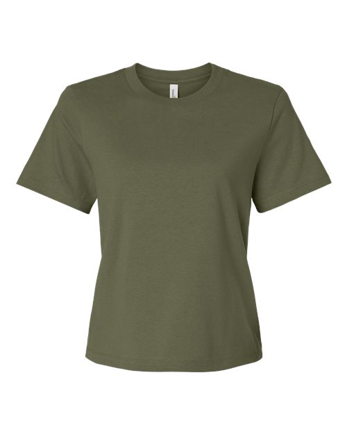 BELLA + CANVAS Women's 6 oz. Heavyweight Tee (Part 1 of 2) - Military Green