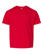 BELLA + CANVAS Youth 6 oz. Heavyweight Tee - Red