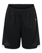 Badger Youth On The Rise Shorts - Black/ White
