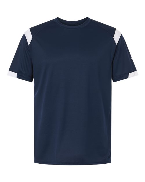 Badger Men's On The Rise T-Shirt - Navy/ White