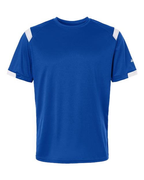 Badger Men's On The Rise T-Shirt - Royal/ White