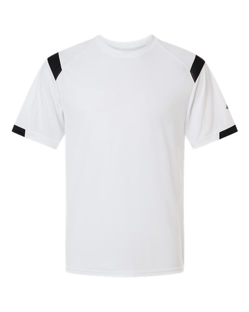 Badger Men's On The Rise T-Shirt - White/ Black