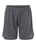 Badger Women's On The Rise Shorts - Graphite/ White