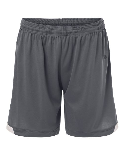 Badger Women's On The Rise Shorts - Graphite/ White
