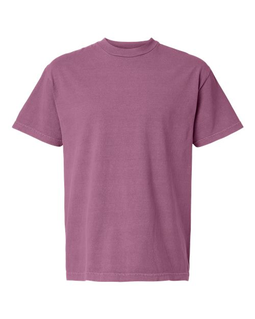 American Apparel Unisex Heavyweight Cotton Garment-Dyed Tee - Faded Berry