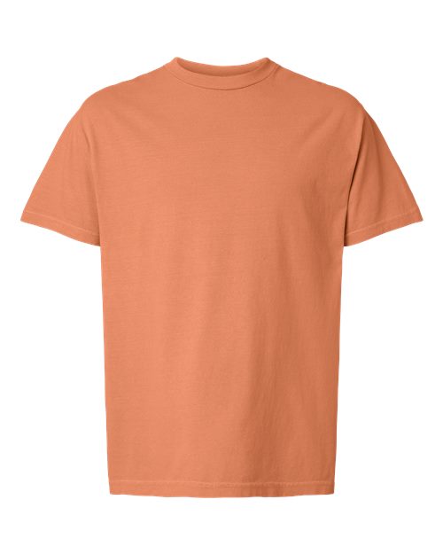 American Apparel Unisex Heavyweight Cotton Garment-Dyed Tee - Faded Rust