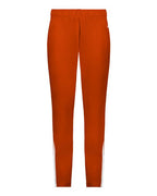 Badger Men's On The Rise Outercore Warm-Up Pants - Burnt Orange/ White