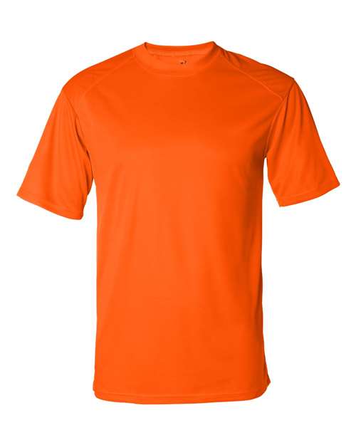 Badger Men's B-Core Sport Shoulders T-Shirt (Part 2 of 3) - Safety Orange