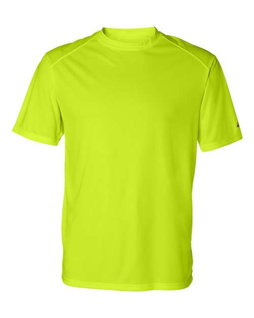 Badger Men's B-Core Sport Shoulders T-Shirt (Part 2 of 3) - Safety Yellow