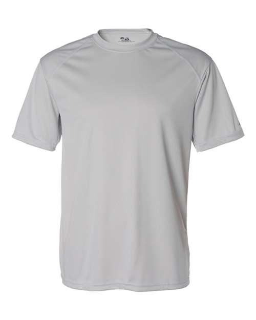 Badger Men's B-Core Sport Shoulders T-Shirt (Part 3 of 3) - Silver