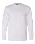 Bayside Unisex USA-Made Long Sleeve T-Shirt (Part 1 of 2) - Ash