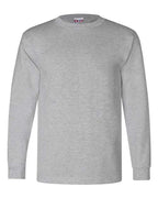 Bayside Unisex USA-Made Long Sleeve T-Shirt (Part 1 of 2) - Dark Ash