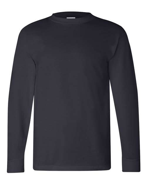 Bayside Unisex USA-Made Long Sleeve T-Shirt (Part 1 of 2) - Navy