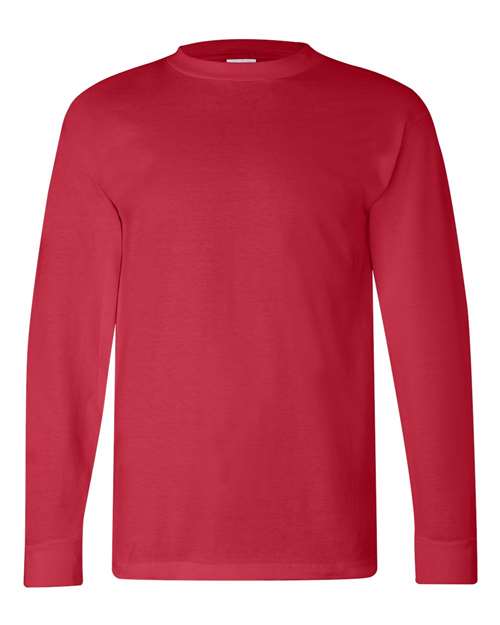 Bayside Unisex USA-Made Long Sleeve T-Shirt (Part 1 of 2) - Red