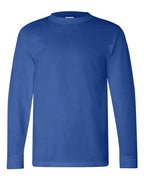 Bayside Unisex USA-Made Long Sleeve T-Shirt (Part 1 of 2) - Royal Blue