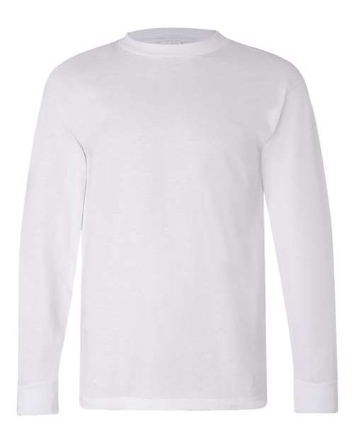 Bayside Unisex USA-Made Long Sleeve T-Shirt (Part 2 of 2) - White