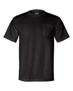 Bayside Unisex Union-Made Pocket T-Shirt - Black