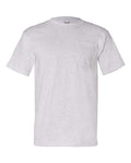 Bayside Unisex USA-Made Pocket T-Shirt (Part 1 of 2) - Ash