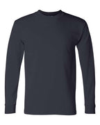 Bayside Unisex Union-Made Long Sleeve T-Shirt - Navy