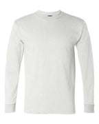 Bayside Unisex Union-Made Long Sleeve T-Shirt - White