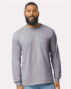 Unisex Ultra Cotton® Long Sleeve Pocket T-Shirt
