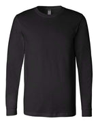 BELLA + CANVAS Unisex Jersey Long Sleeve Tee (Part 1 of 4) - Black