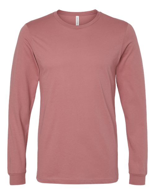 BELLA + CANVAS Unisex Jersey Long Sleeve Tee (Part 2 of 4) - Mauve