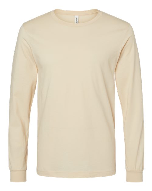 BELLA + CANVAS Unisex Jersey Long Sleeve Tee (Part 3 of 4) - Soft Cream