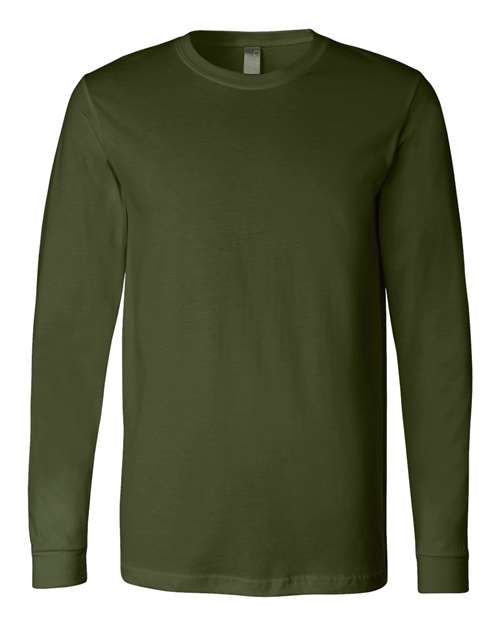 BELLA + CANVAS Unisex Jersey Long Sleeve Tee (Part 2 of 4) - Olive